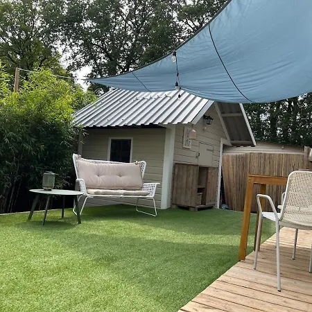 Cozy Wooden De Veluwe With Private Hot Tub Holiday home Putten