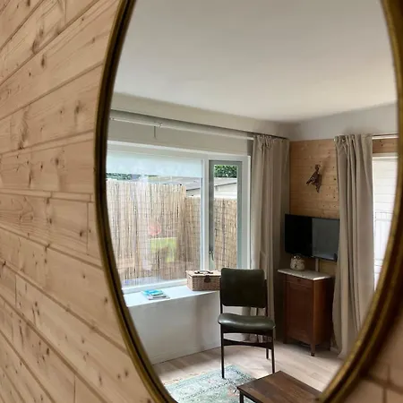 Cozy Wooden De Veluwe With Private Hot Tub